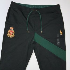 POLO RALPH LAUREN ROYAL CREST JOGGERS TRACK PANTS
